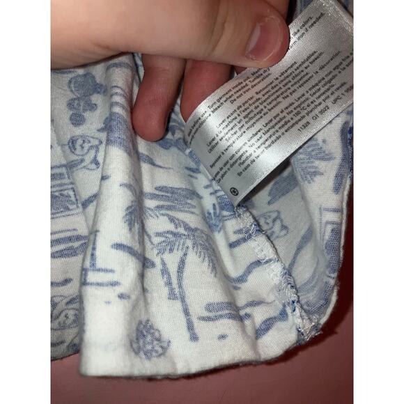 Carter's white and blue summer dress size 5T - Picture 4 of 5